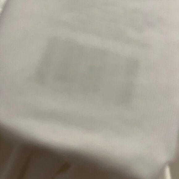 NWT, Style 5 sheer white long sleeve top, silky feel,size xl - Picture 5 of 6